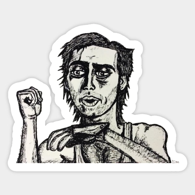 Nicholas cage, moonstruck Sticker by MattisMatt83